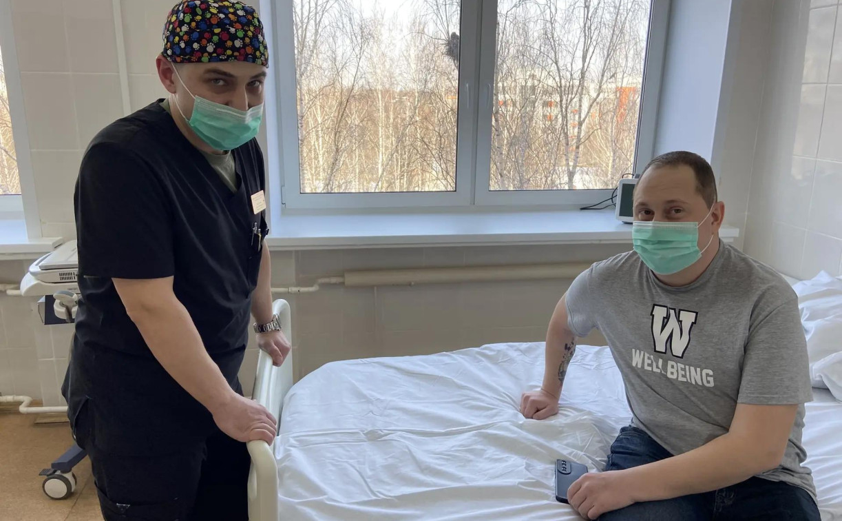 Тульские трансплантологи пересадили почку 34-летнему Александру Лобачеву 