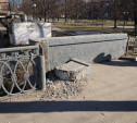 В Туле отремонтируют ограждение поврежденного моста на Красноармейском проспекте