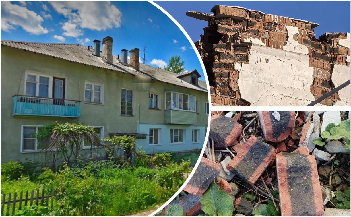 В тульском Заречье жители с апреля сидят без газа: дымоход на крыше после капремонта прожил всего три года  
