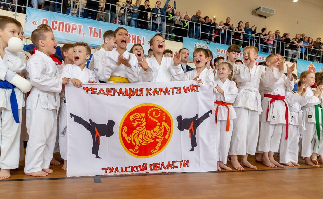 Тульская команда завоевала первое общекомандное место на крупном турнире по каратэ
