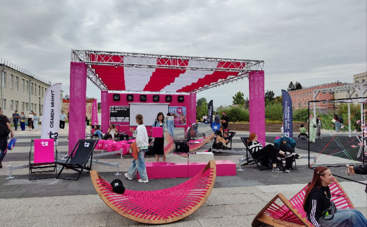 На Казанской набережной Тулы открывается летняя зона T2 СПОТ & ГАЗОН