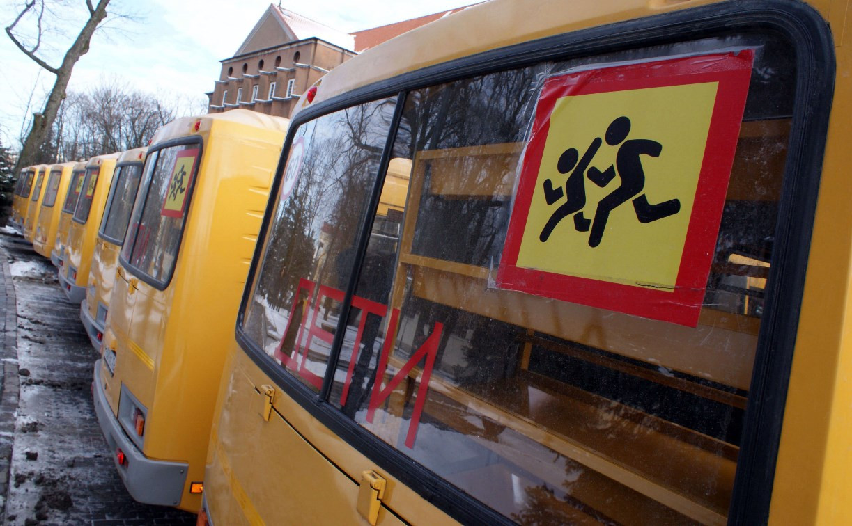 В Туле водителя уволили за нарушение правил перевозки детей