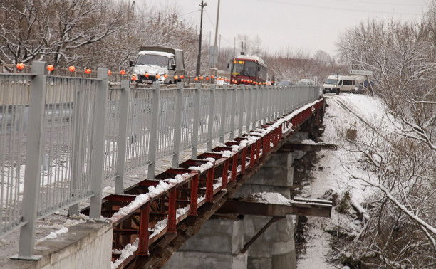 Ремонт черметовского моста в Туле завершат только летом 2017 года