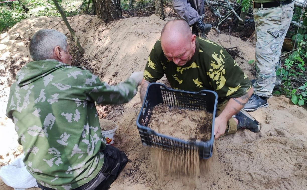 В Арсеньевском районе найдено неучтенное воинское захоронение времён ВОВ