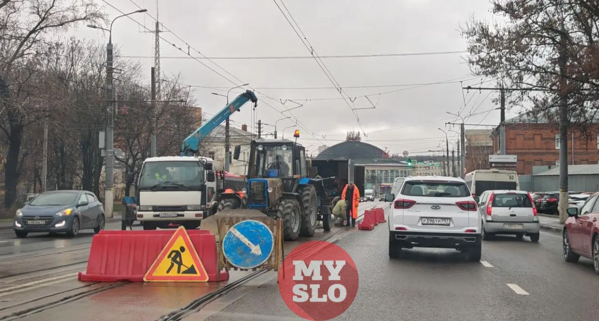 Ограничение движения трамваев по Пролетарскому мосту в Туле продлено по 7 декабря 