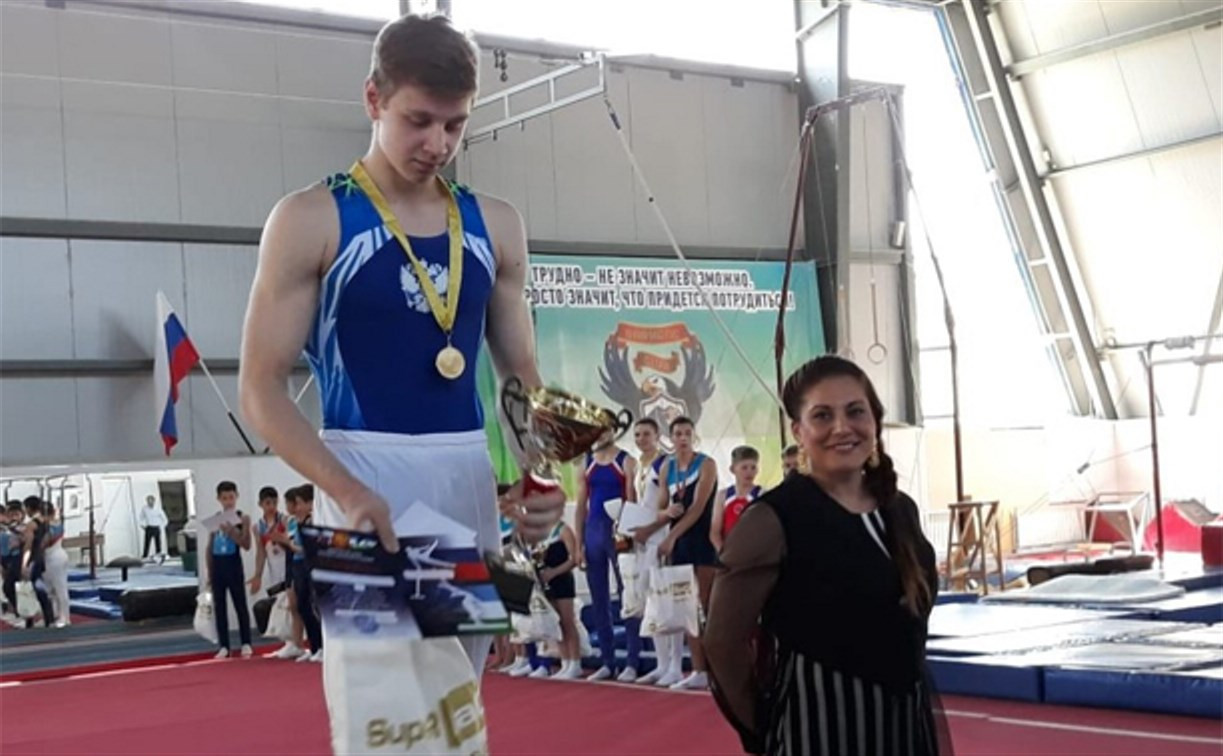 Туляк стал абсолютным победителем в соревнованиях по спортивной гимнастике в Нальчике
