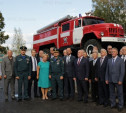 В Узловой открыли памятник пожарным и спасателям