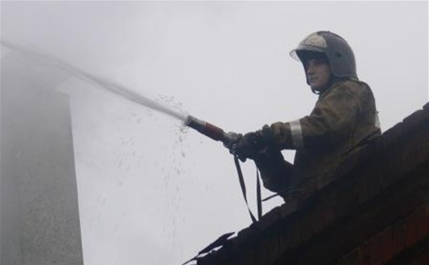 Неисправность печного отопления привела к пожару в частном доме в Ленинском районе
