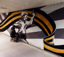 К 9 Мая весь подземный переход на ул. Станиславского будет украшен патриотическими граффити