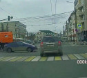 Неторопливое ДТП на ул. Советской в Туле снял видеорегистратор