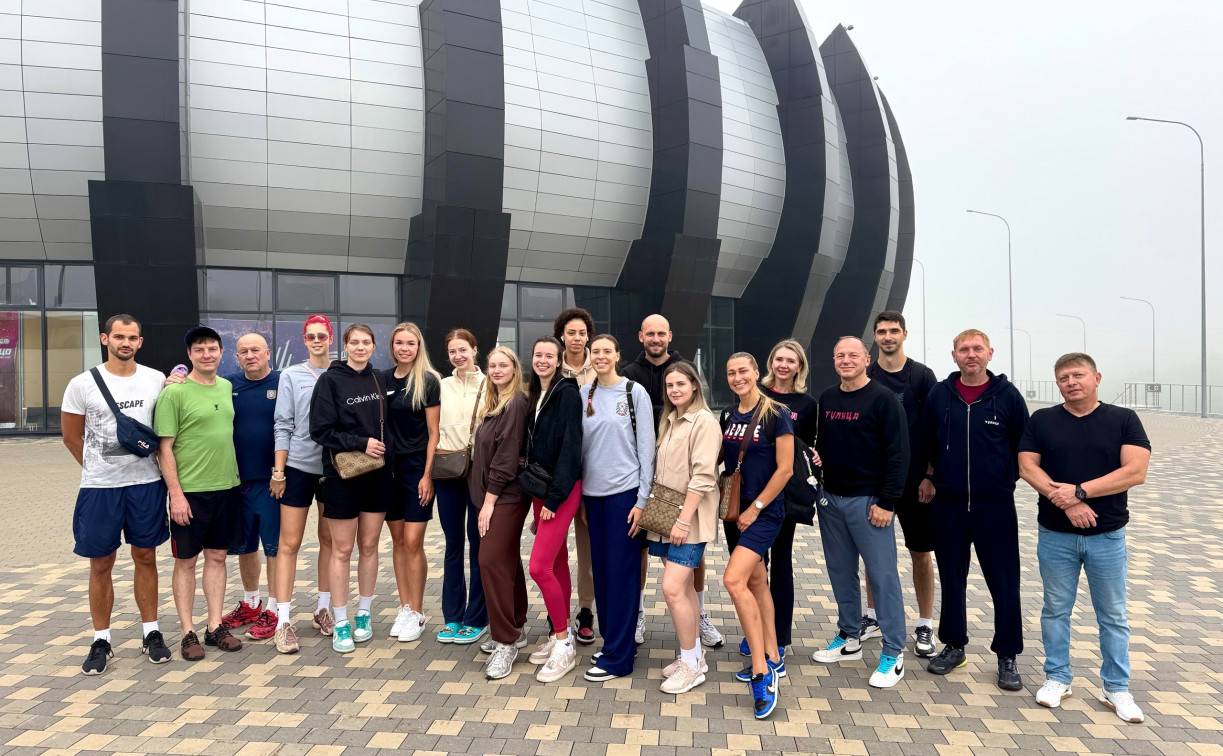 Волейбольная «Тулица» отправилась на сбор в Алушту