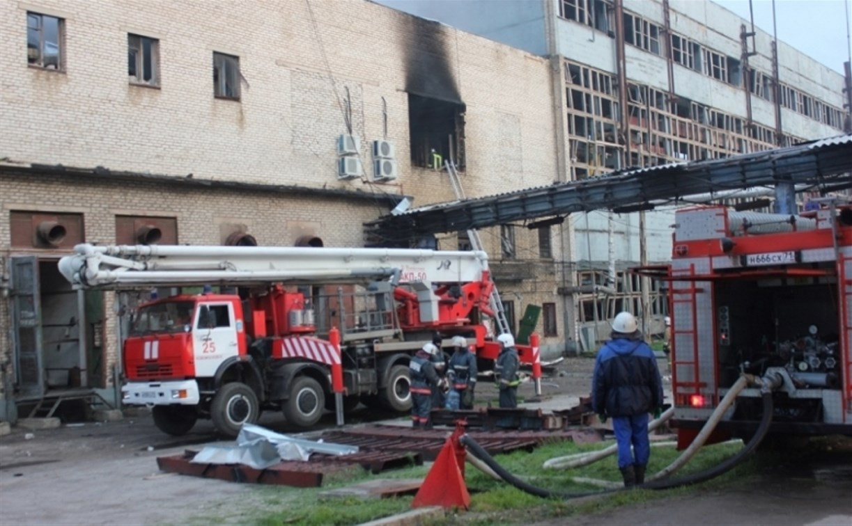  Видео: взрыв и пожар на химпредприятии в Новомосковске