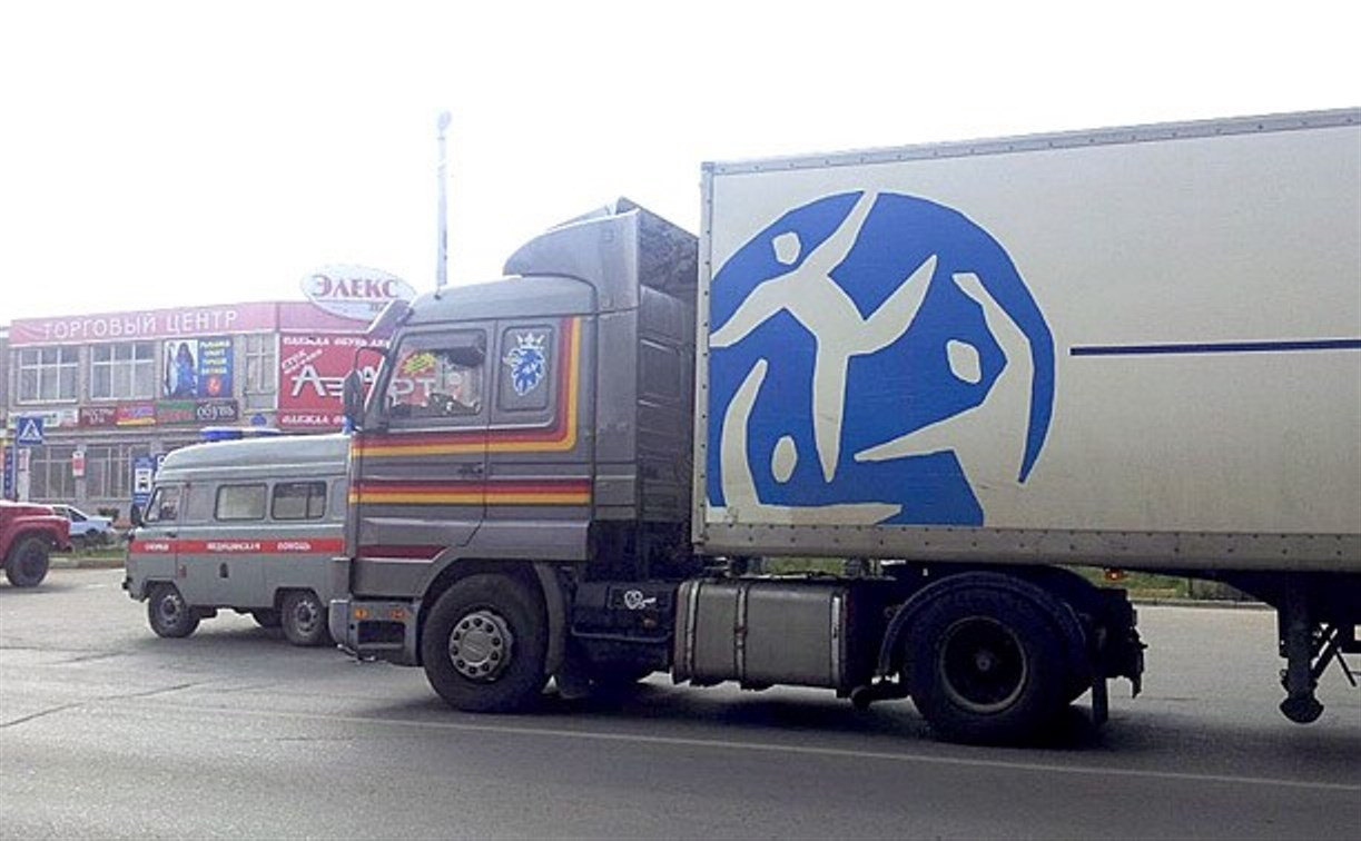 В Алексине 55-летний водитель грузовика насмерть сбил мужчину