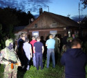 Место массового убийства на Косой Горе охраняют полицейские