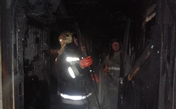 При пожаре в Новомосковске пострадали три человека