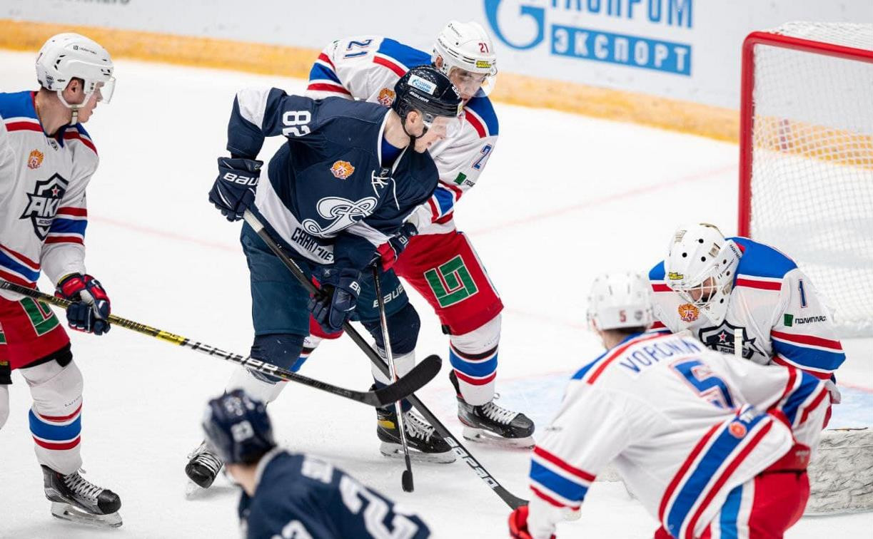 Хоккейный «АКМ» крупно уступил «Динамо СПб» – 0:5