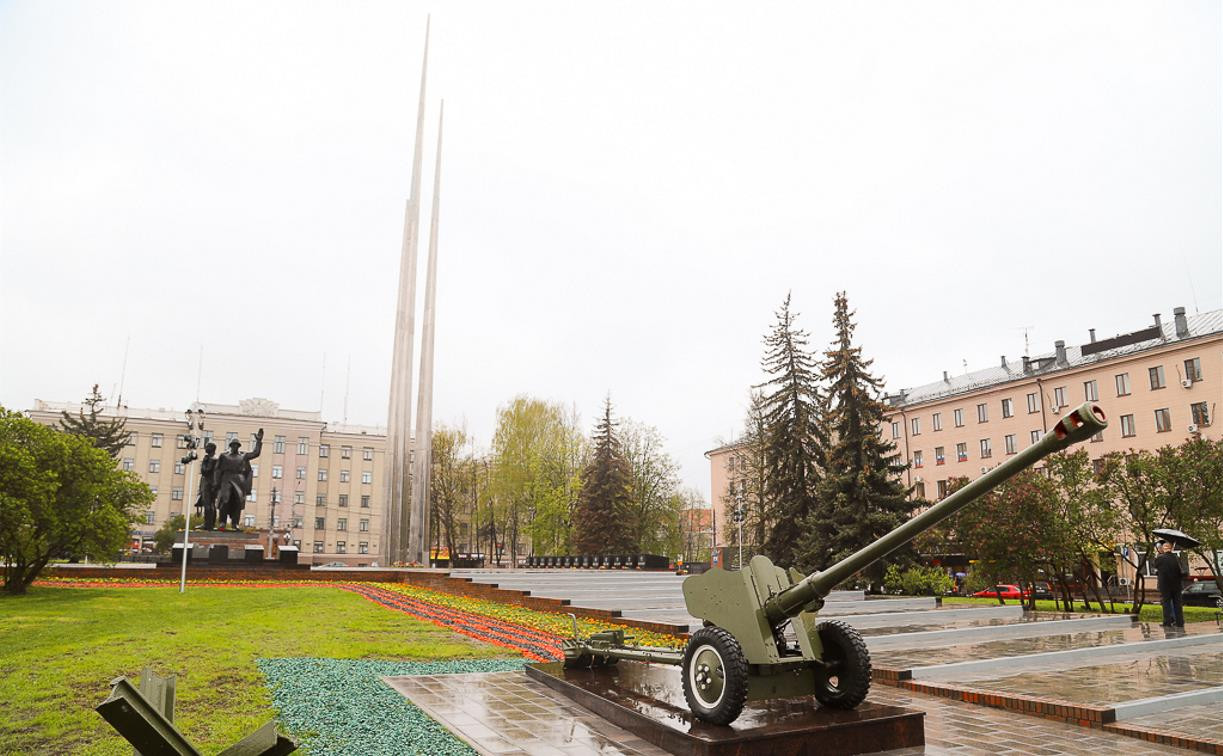 Ремонт площади Победы в Туле завершен