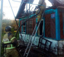 В Кимовском районе сгорел дом: в огне погиб мужчина