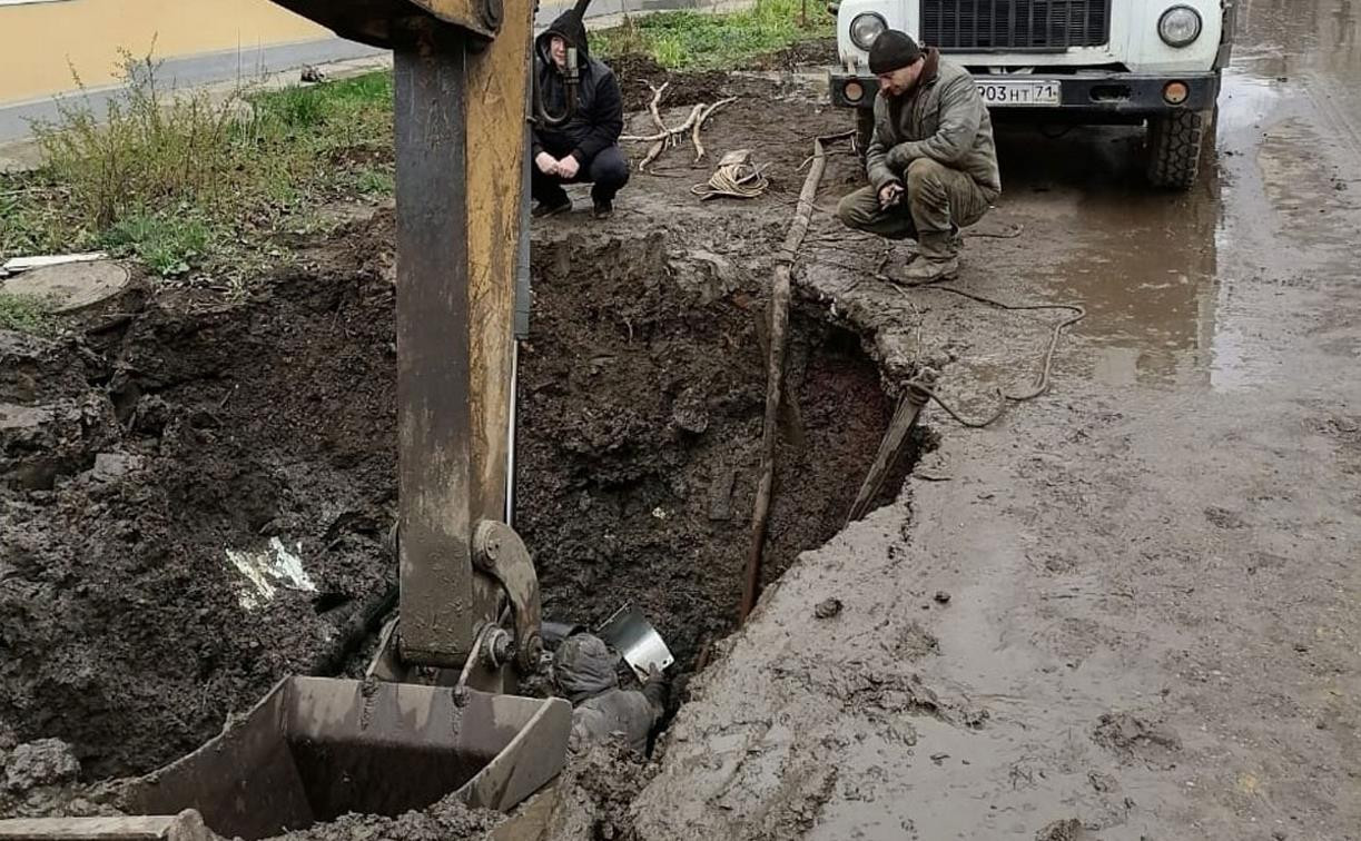 В Донском Тульской области 1500 домов остались без холодной воды