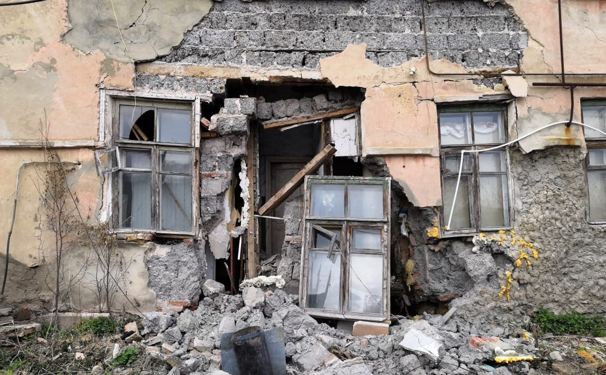 Под Богородицком частично обрушился жилой дом