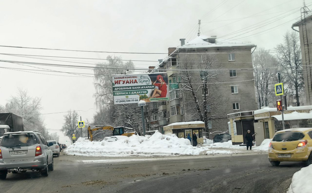В Туле на Кутузова при прокладке теплотрассы погиб человек 