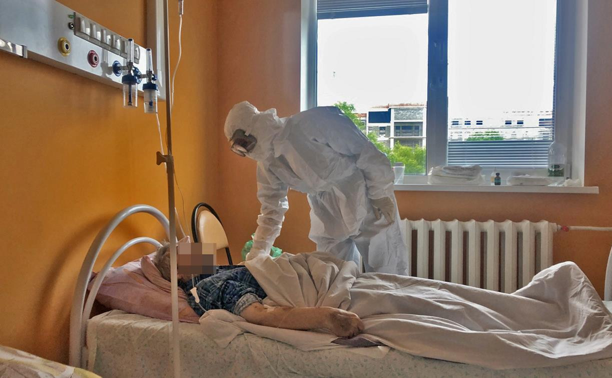 Репортаж из «красной  зоны»: как устроен коронавирусный  госпиталь в Туле