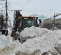 Ежедневно из Тулы вывозят 6500 кубометров снега