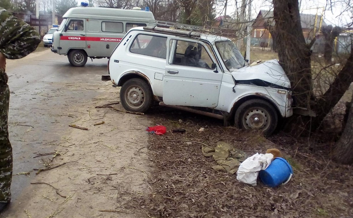 В Суворовском районе разбился водитель «Нивы»