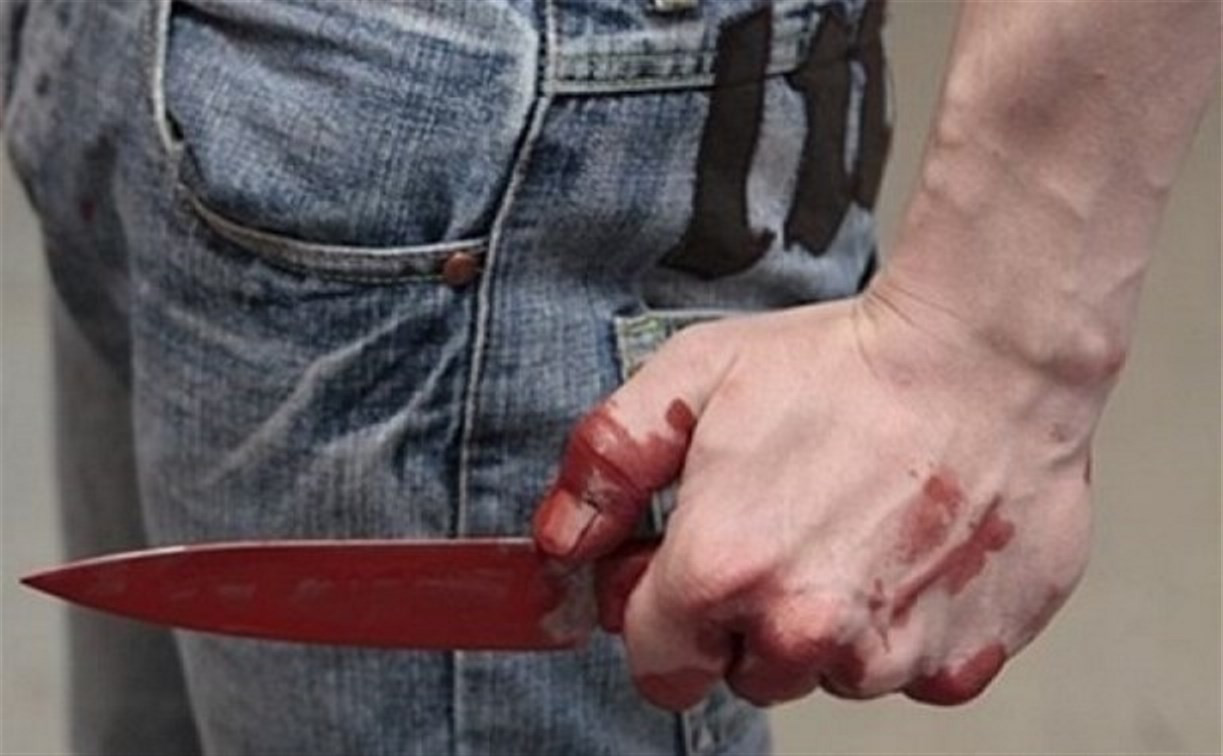 Житель Тульской области за сделанное ему замечание ударил прохожего ножом 