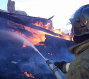 Вечером 28 марта в Щекинском районе сгорел дом