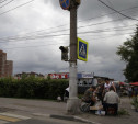 В Туле на пересечении пр. Ленина и ул. Н. Руднева не работает светофор