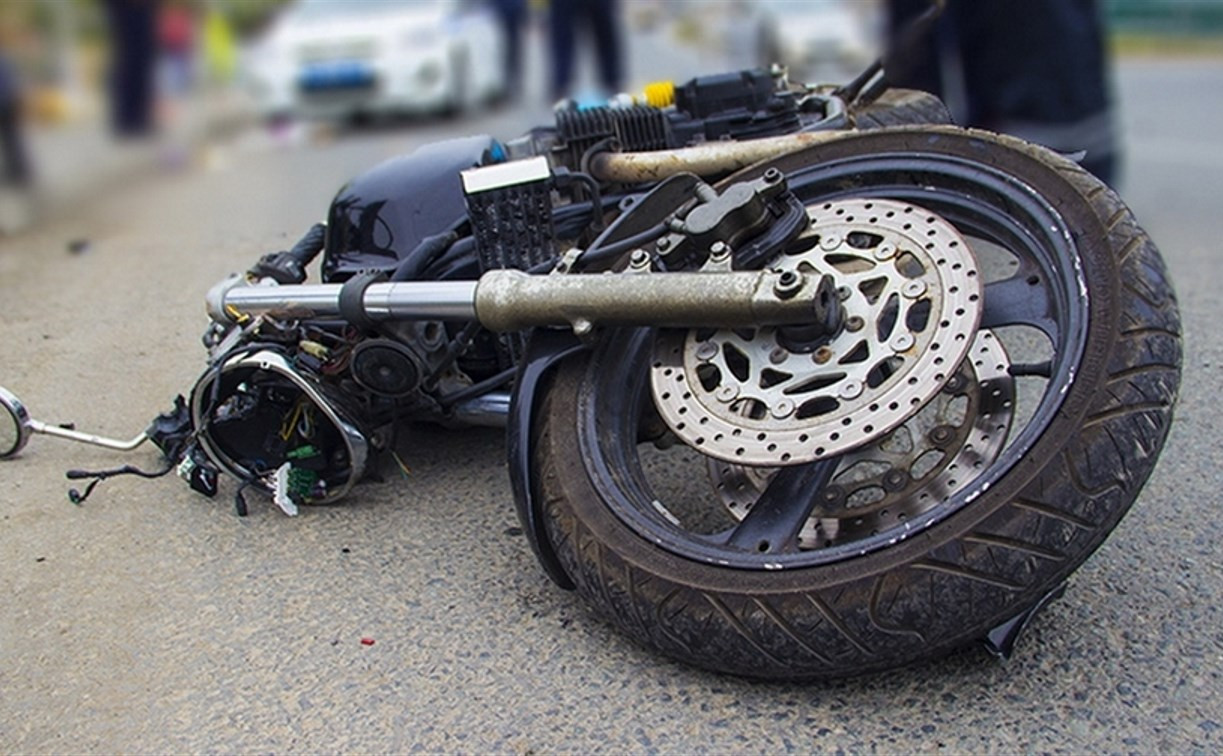 В Алексине в аварии погиб мотоциклист