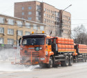 Уборка в городе: коммунальщики вывезут с тульских улиц десятки тысяч тонн песка