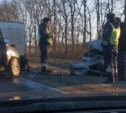 В ДТП на трассе М-2 «Крым» пострадали два водителя