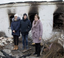 Пожар в Киреевском районе оставил без жилья семью с детьми