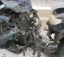 В Тульской области в лобовом столкновении пострадали два водителя