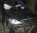 На Орловском шоссе SsangYong улетел в кювет и врезался в дерево