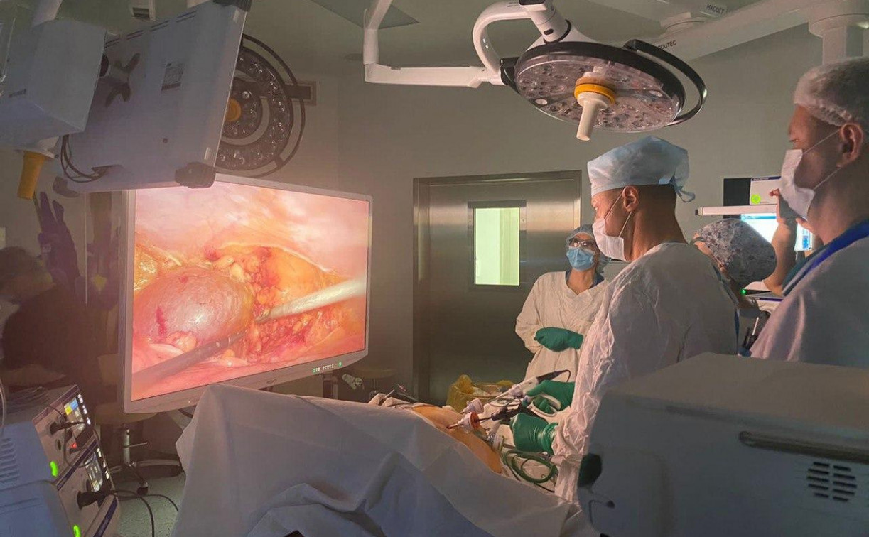 Впервые тульские онкологи удалили четыре опухоли у пациентки за одну операцию