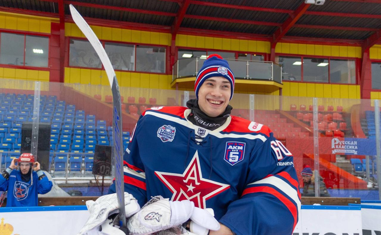 Голкипер АКМ Илья Канарский задрафтован клубом НХЛ