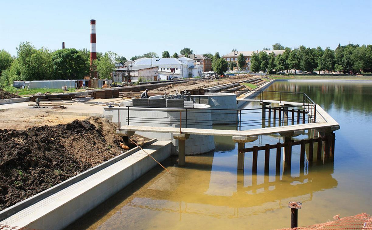 На расчистку прудов в Богородицке потратили более 110 млн рублей
