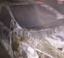 Ночью в Киреевске сгорел автомобиль