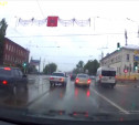 Водитель «семёрки» устроил ДТП на улице Пролетарской
