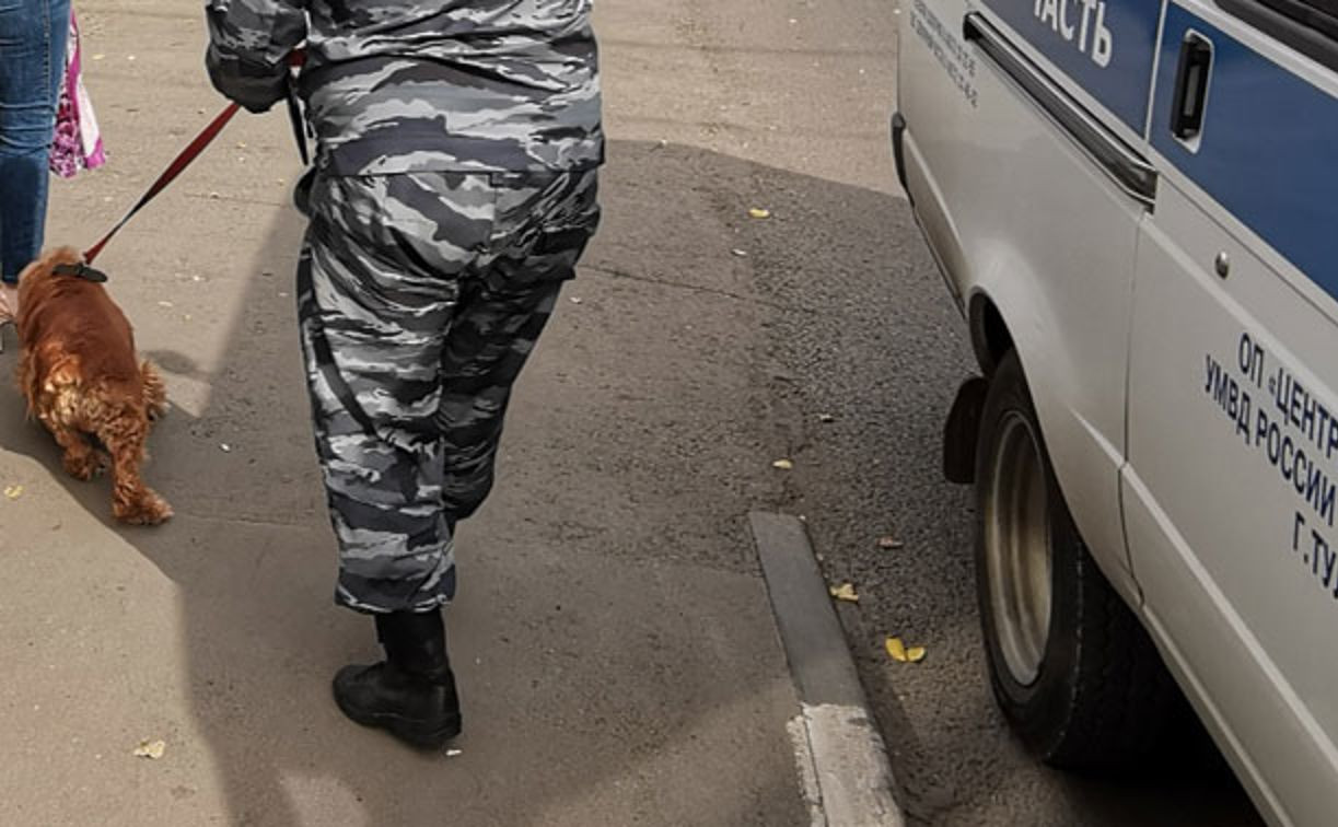В Пролетарском районе Тулы к зданию суда прибыли МЧС и полиция