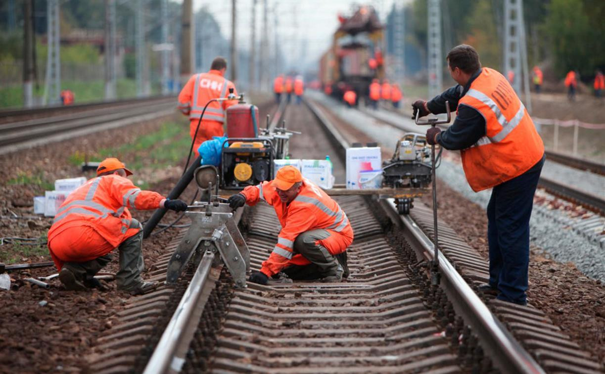 В Тульской области с 1 апреля начнётся ремонт двух участков железной дороги
