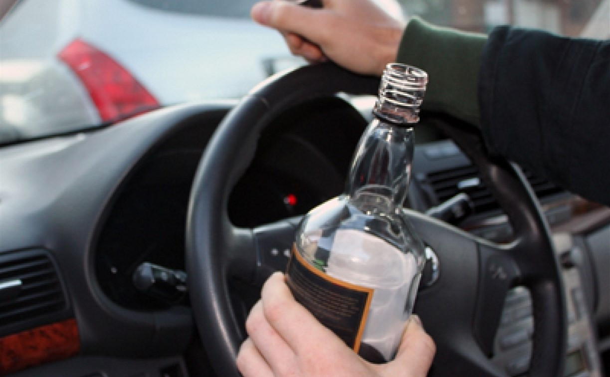 За выходные в Тульской области 53 водителя сели пьяными за руль