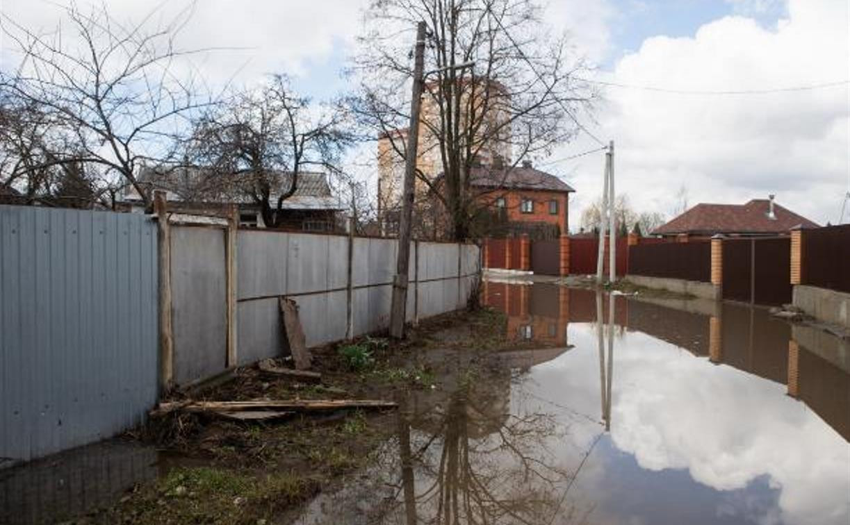 Причину затопления улицы Костычева в Туле определит специальная комиссия