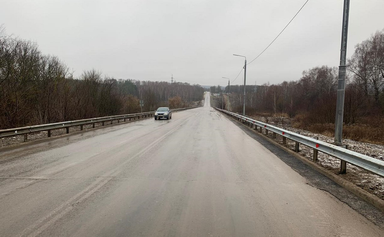 В Туле после ремонта карстового провала открыто движение по Щекинскому шоссе