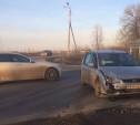 На Новомосковском шоссе в Туле Ford Focus «догнал» Audi