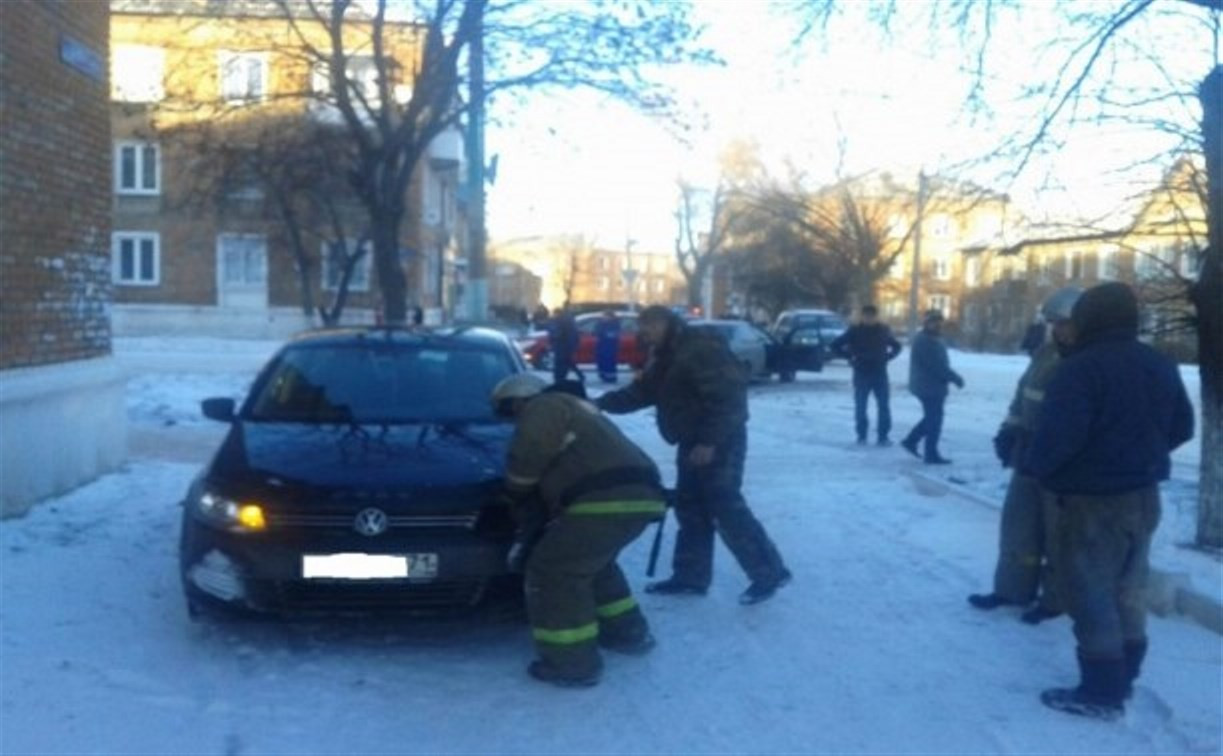 В Кимовске в результате ДТП водитель «Ниссана» была доставлена в больницу  