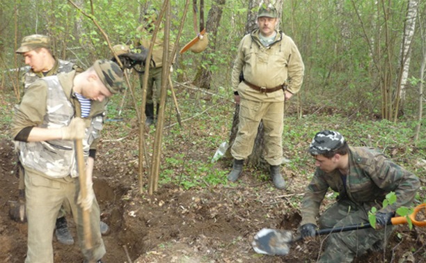 В Калужской области найдены останки туляка, погибшего во время Великой Отечественной войны